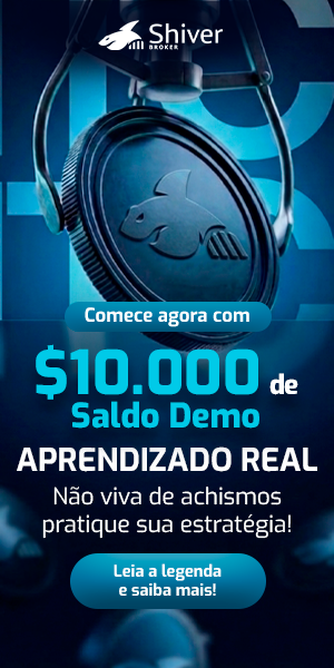 Shiver Broker — conta demo com R$10.000 de saldo virtual gratuito